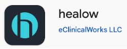 The healow app in the app store